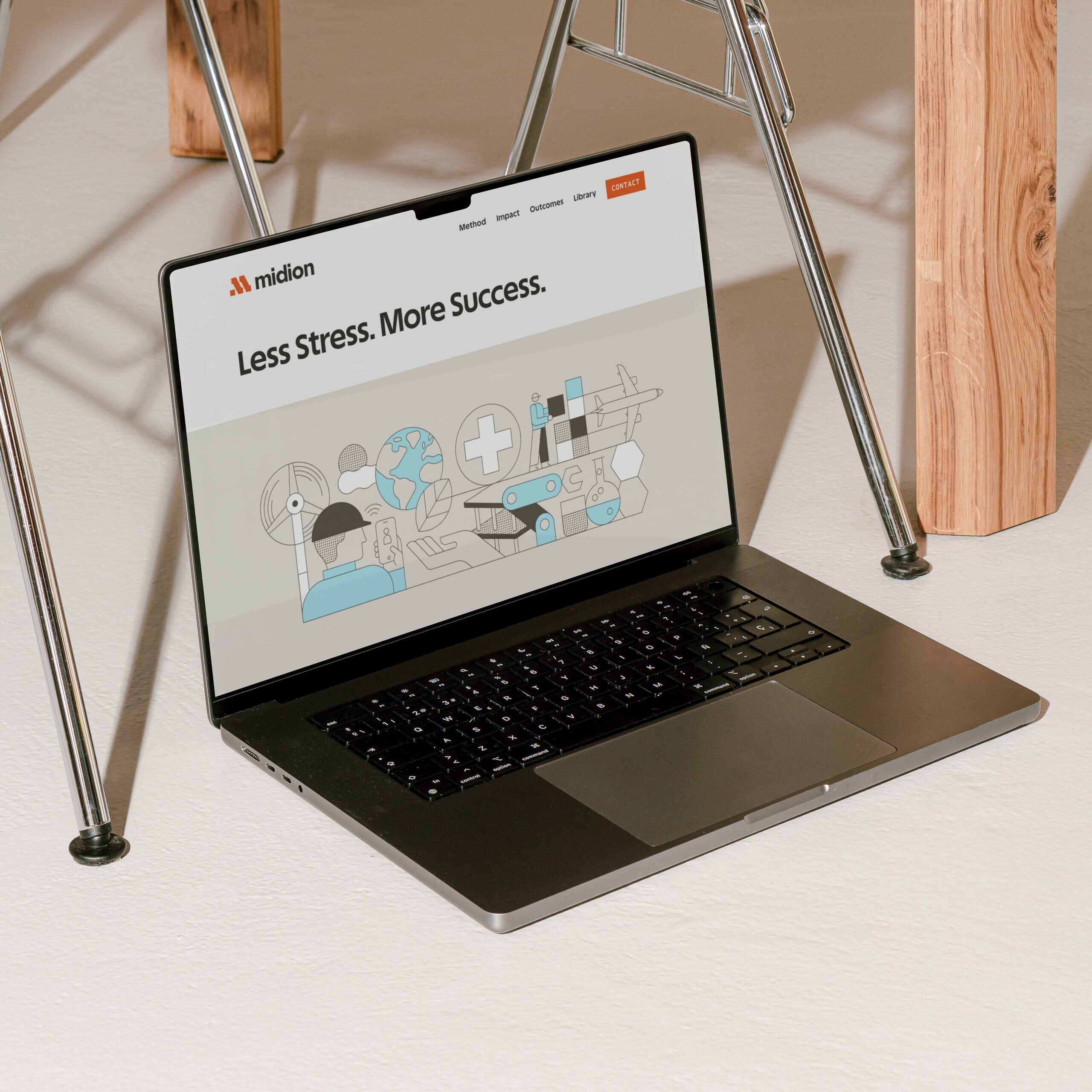 Midion Mac Book Pro Mockup
